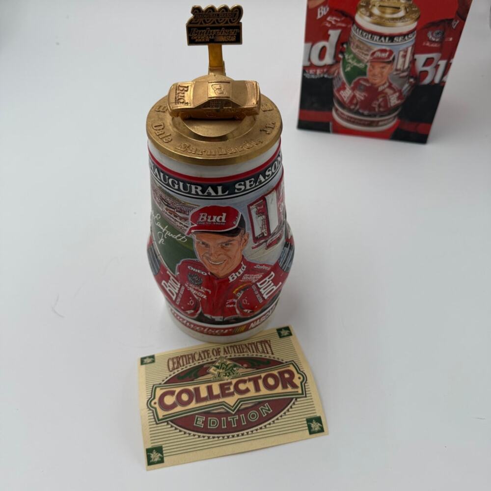 Dale Earnhardt Jr. 1st Winston Cup Stein | Limited Edition #8 Bud NASCAR 2000